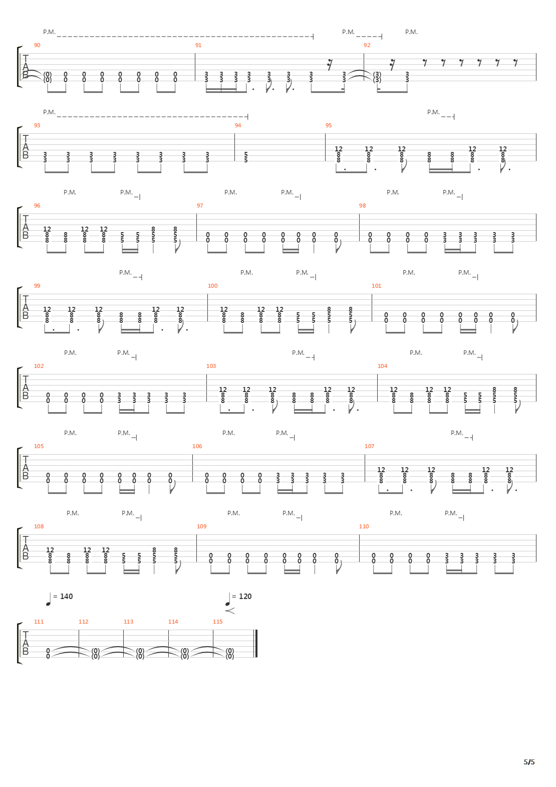 Solace吉他谱