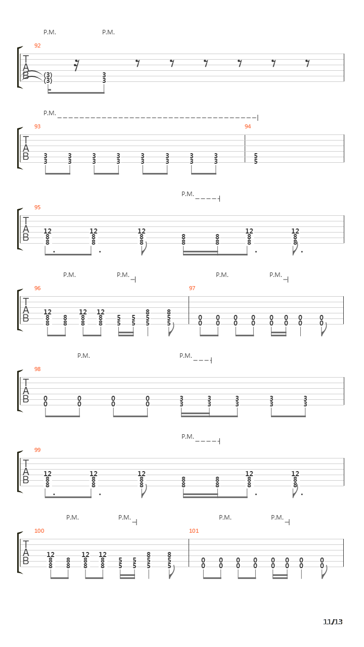 Solace吉他谱