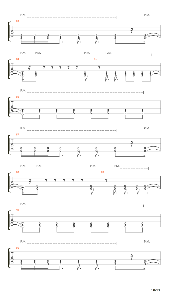 Solace吉他谱