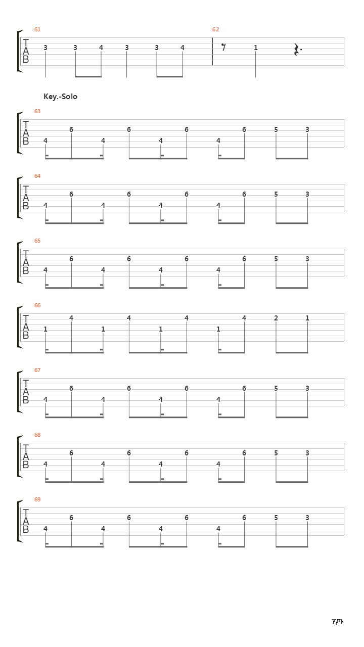 One Decision吉他谱