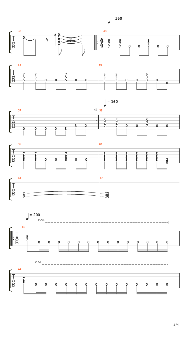 Brain Death (Intro)吉他谱