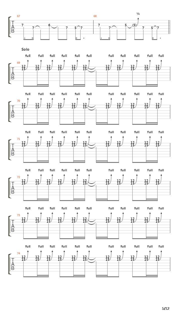 Columbia吉他谱