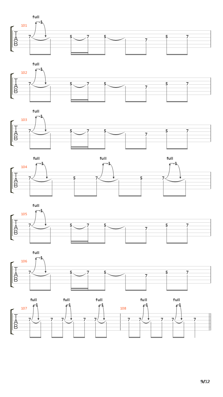 Columbia吉他谱