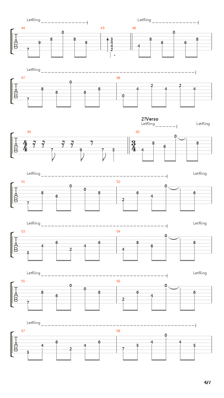 Continuar吉他谱