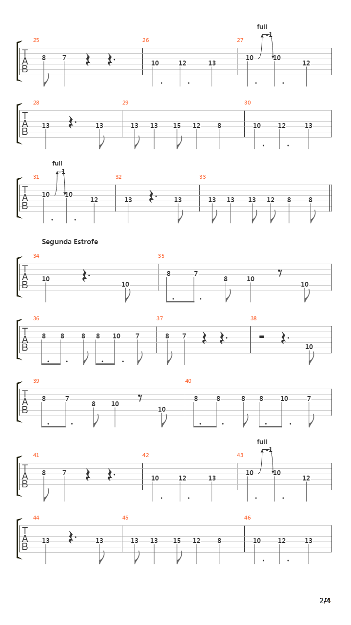 De Olhos Fechados(Incompleta)吉他谱