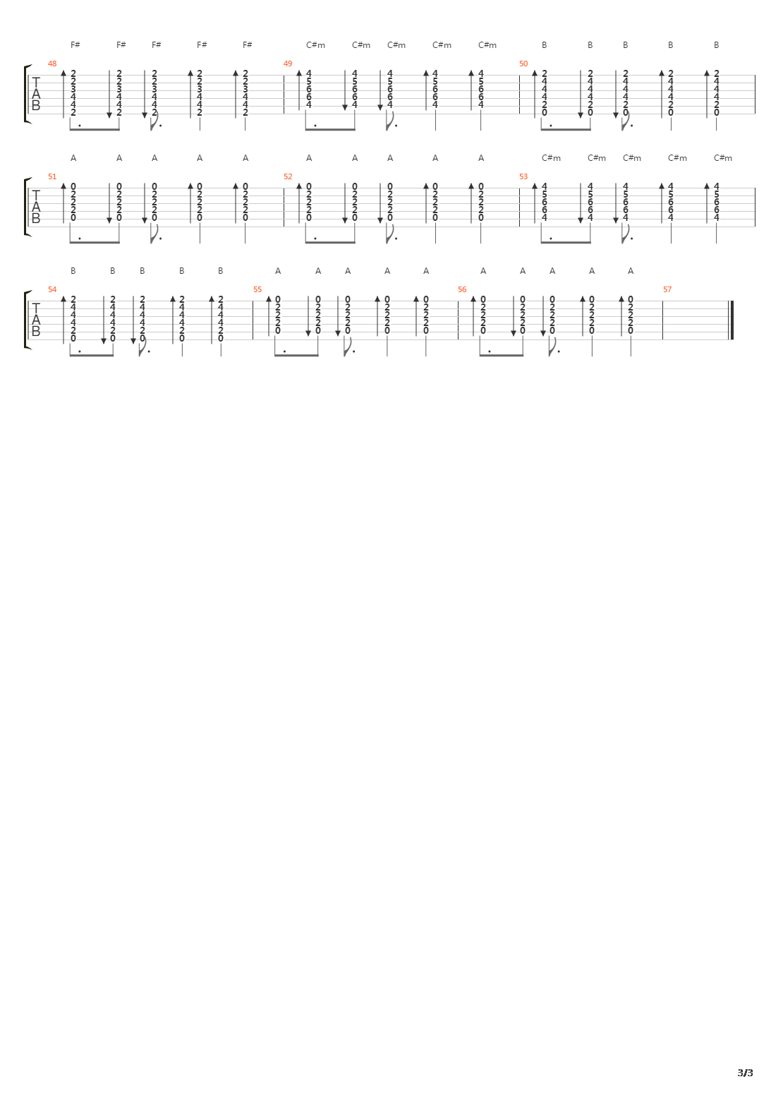 Deus吉他谱