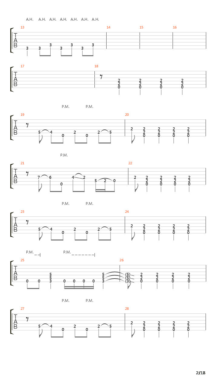 Diz吉他谱