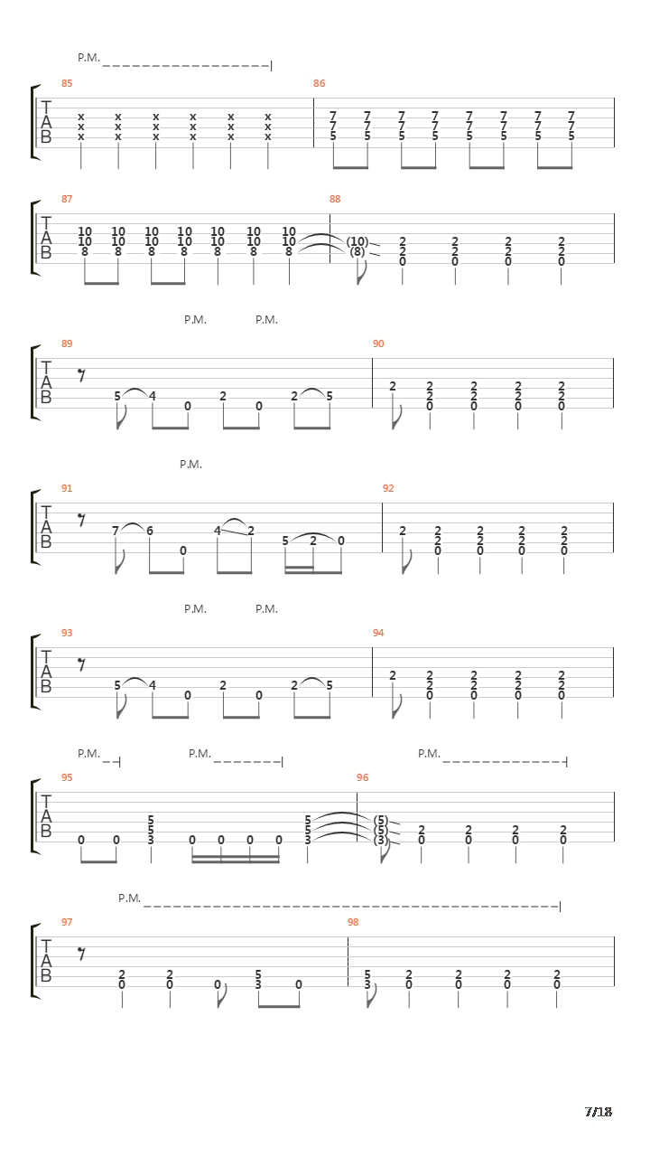 Diz吉他谱