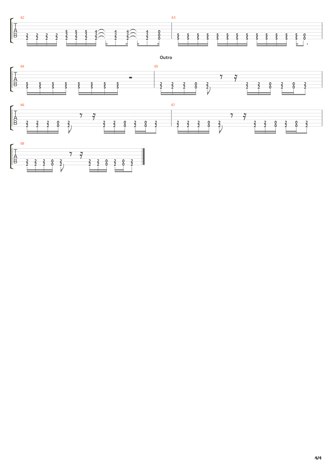 Gloria (Instrumental)吉他谱