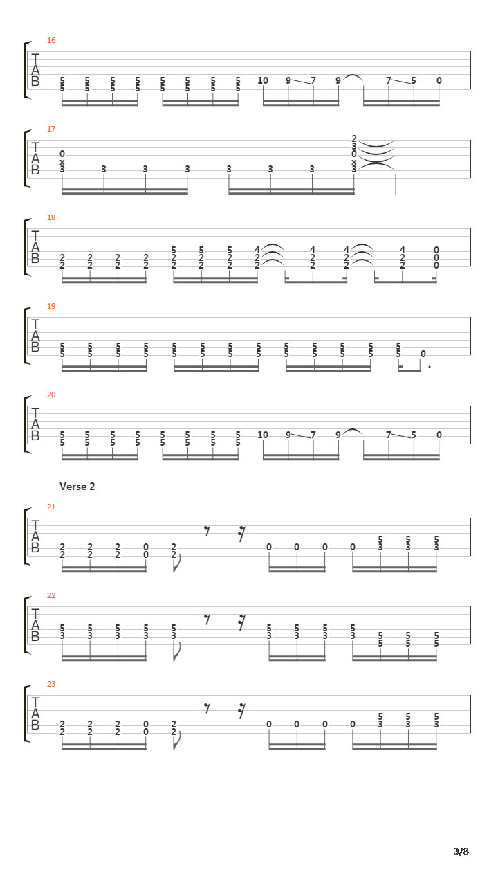 Gloria (Instrumental)吉他谱