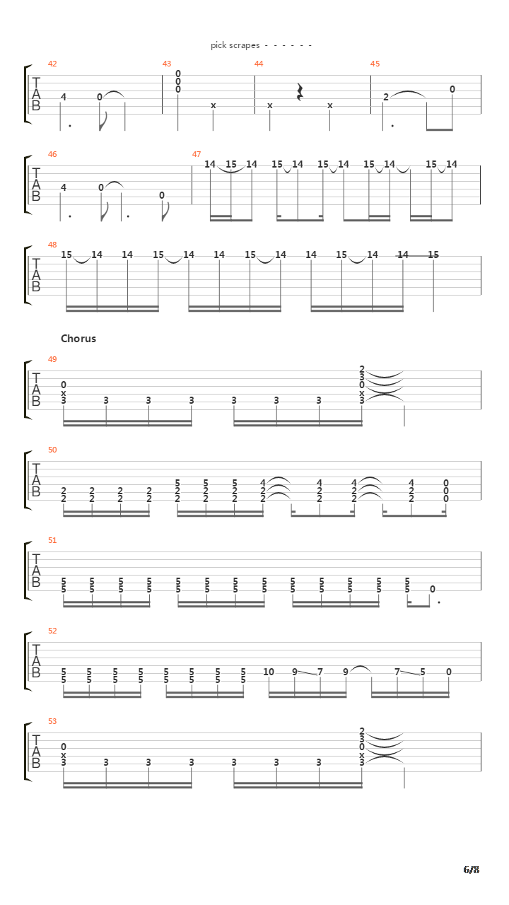 Gloria (Instrumental)吉他谱