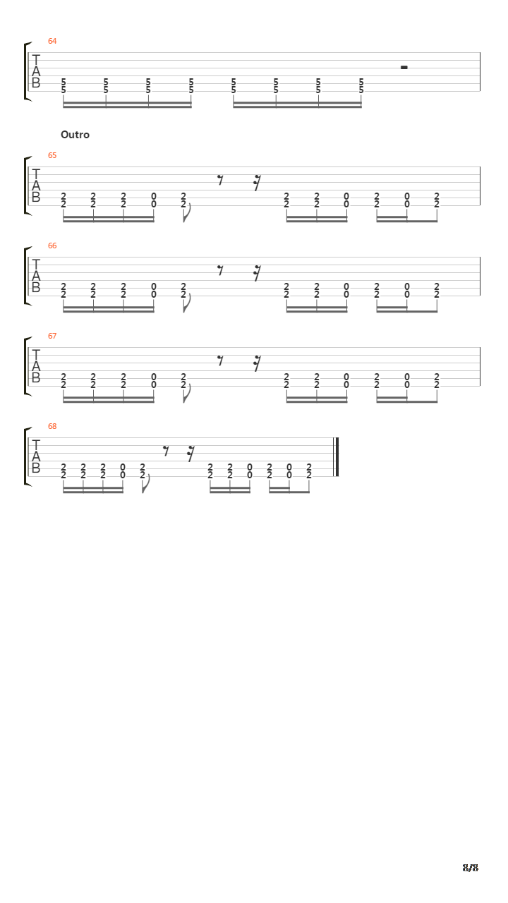 Gloria (Instrumental)吉他谱