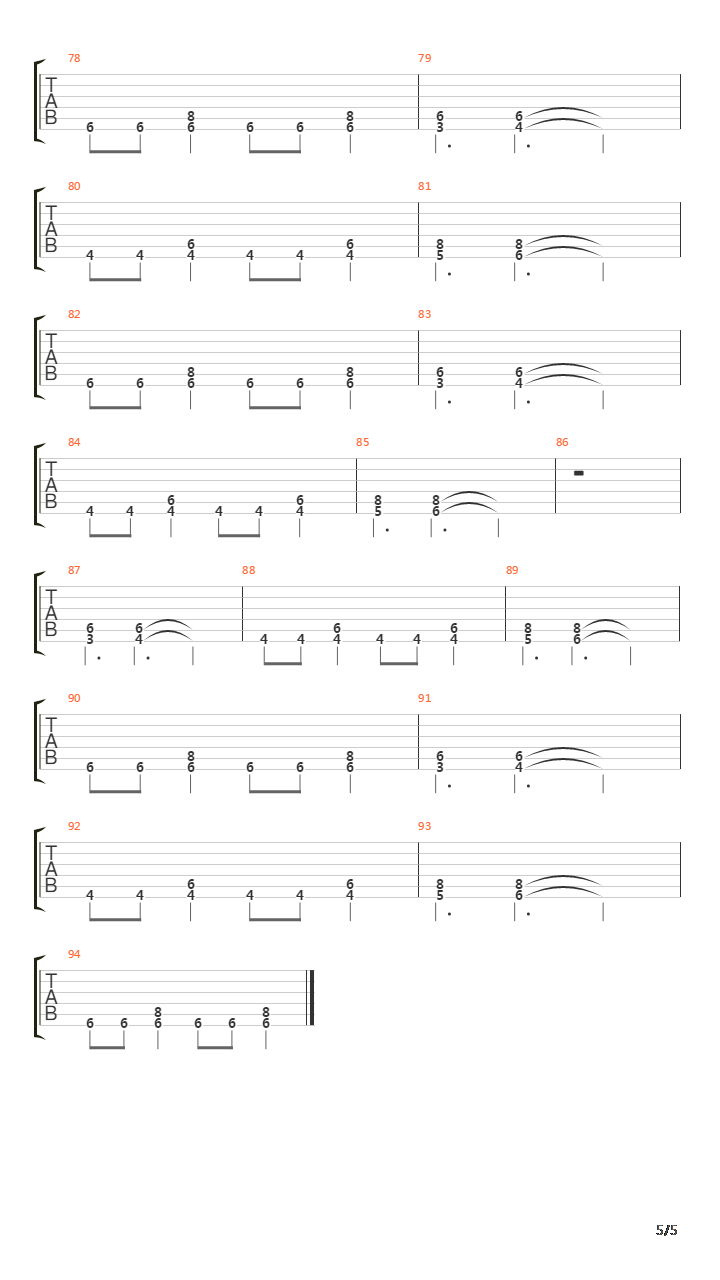 Nao Temas吉他谱