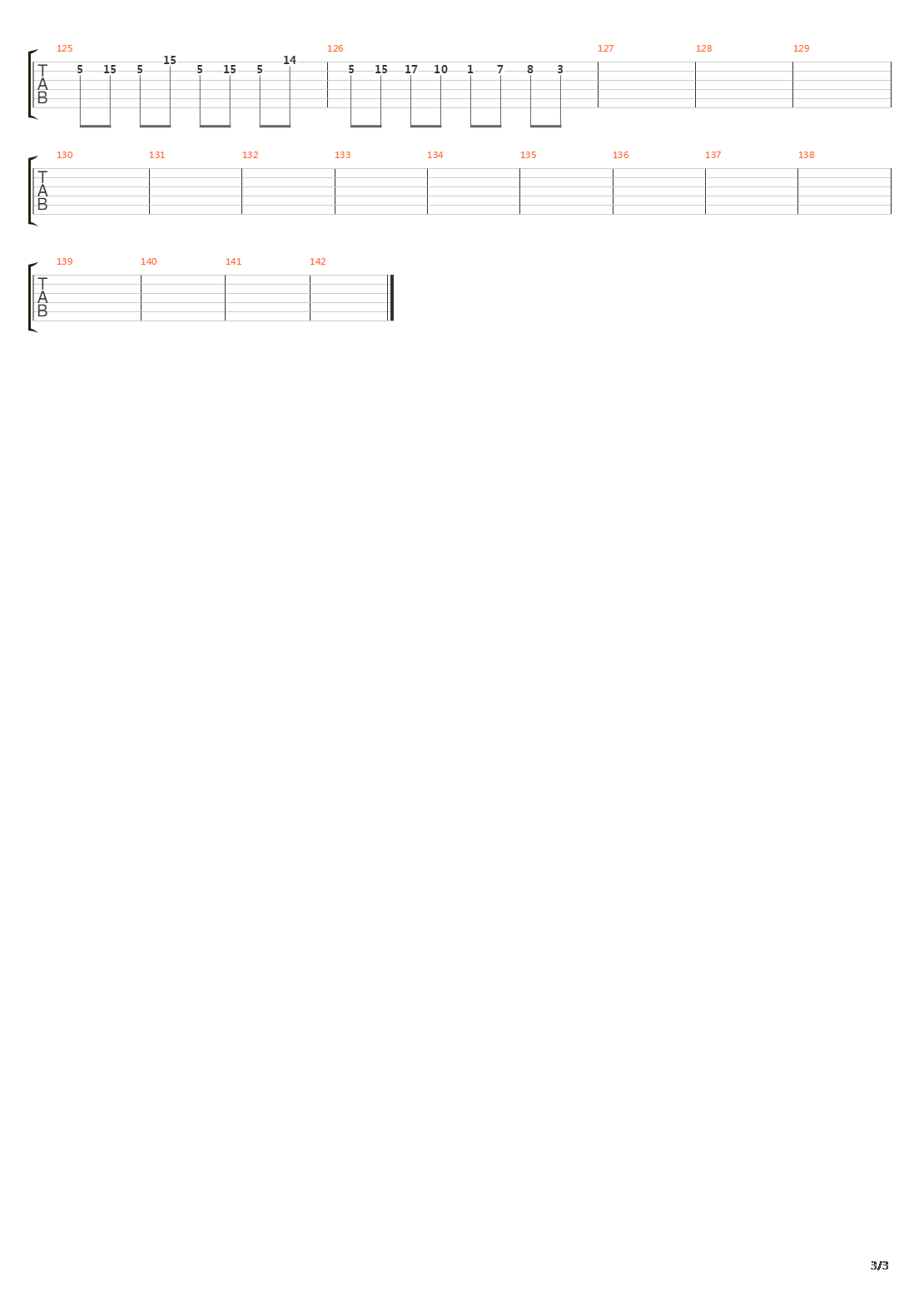 The Return吉他谱