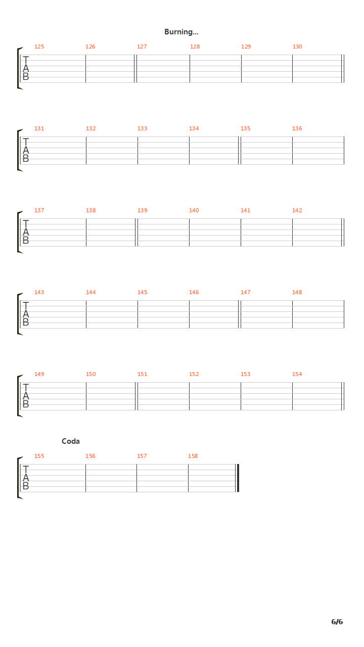 The Lines In My Hand吉他谱