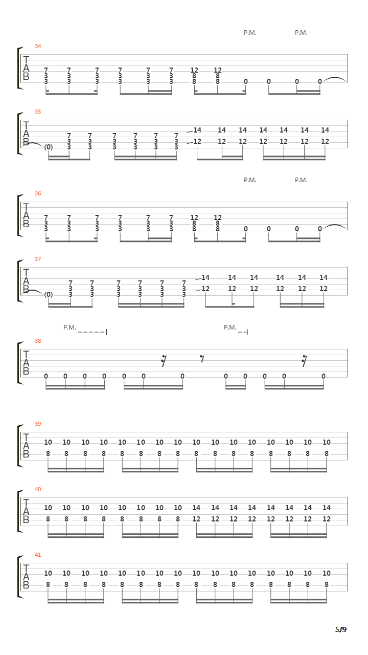 Liberate Me吉他谱