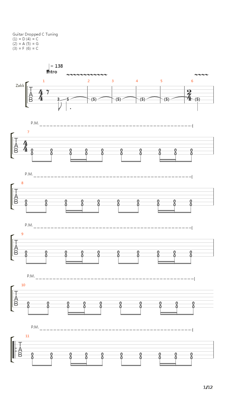 I Don't Wanna Stop吉他谱