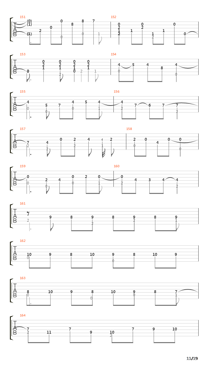 Entre Dos Aguas(Part For 2 Guitars)吉他谱