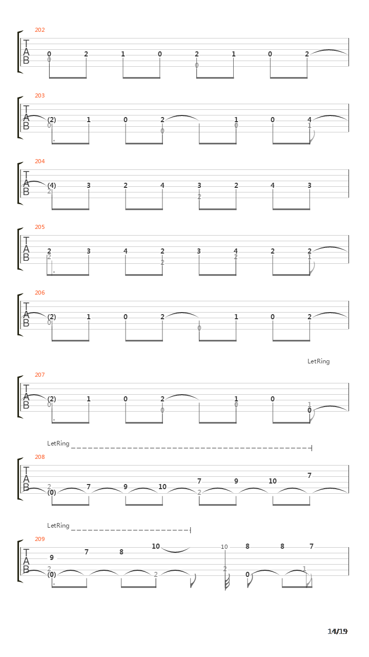 Entre Dos Aguas(Part For 2 Guitars)吉他谱