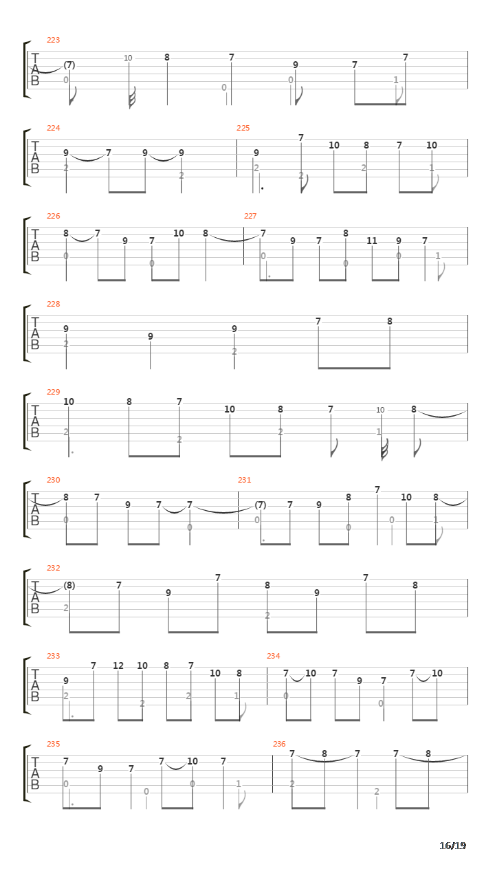 Entre Dos Aguas(Part For 2 Guitars)吉他谱