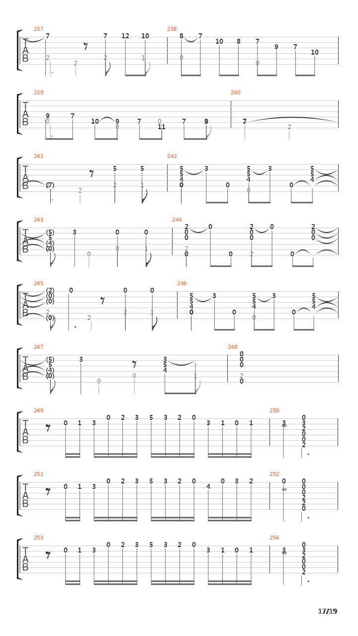 Entre Dos Aguas(Part For 2 Guitars)吉他谱