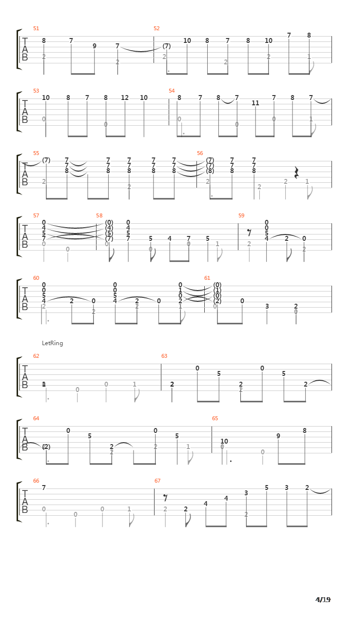 Entre Dos Aguas(Part For 2 Guitars)吉他谱