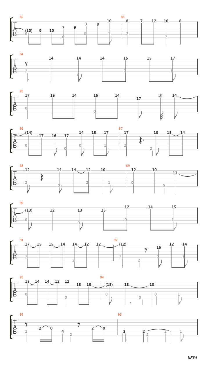 Entre Dos Aguas(Part For 2 Guitars)吉他谱