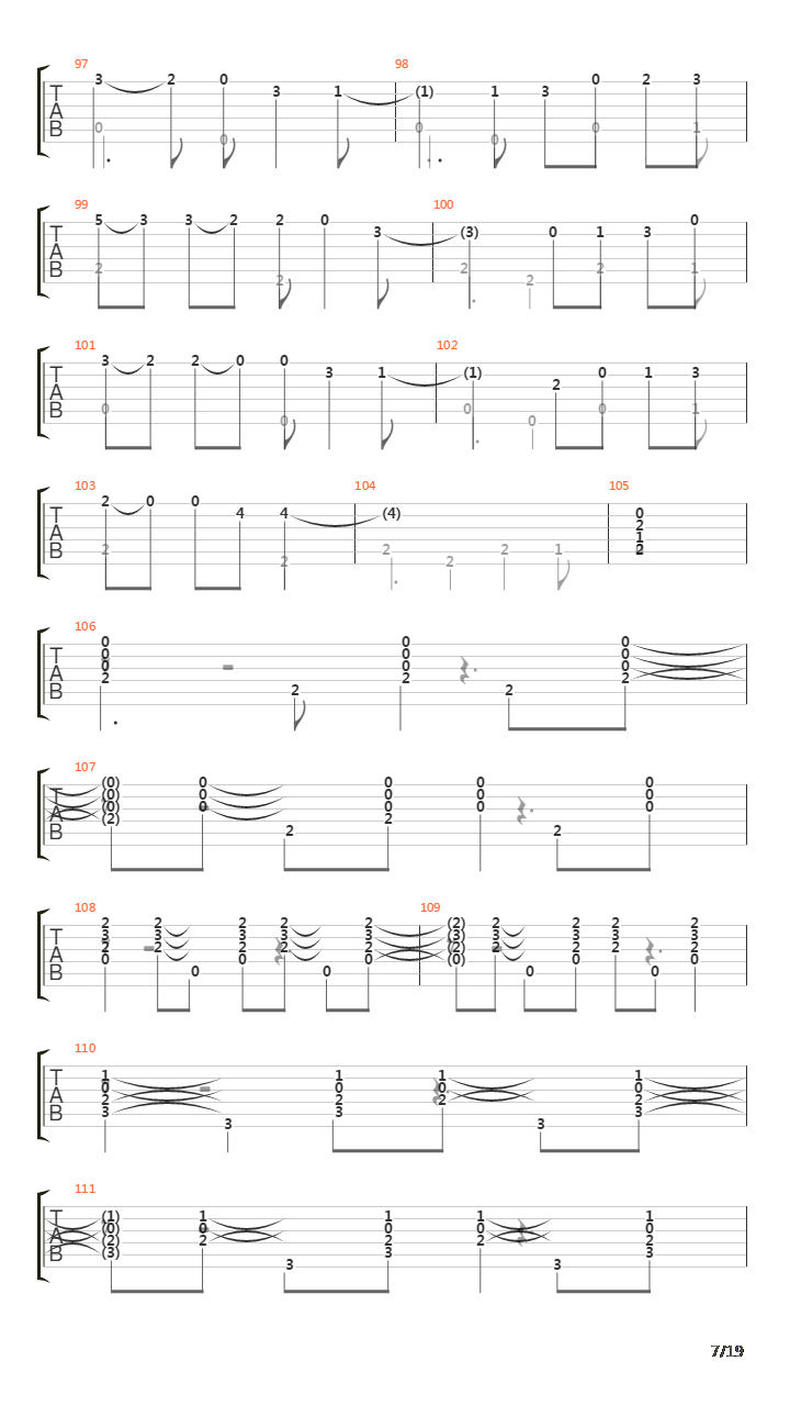 Entre Dos Aguas(Part For 2 Guitars)吉他谱