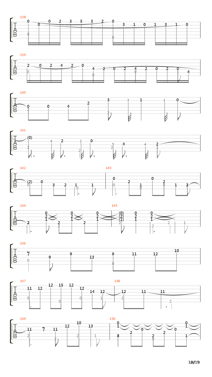 Entre Dos Aguas(Part For 2 Guitars)吉他谱