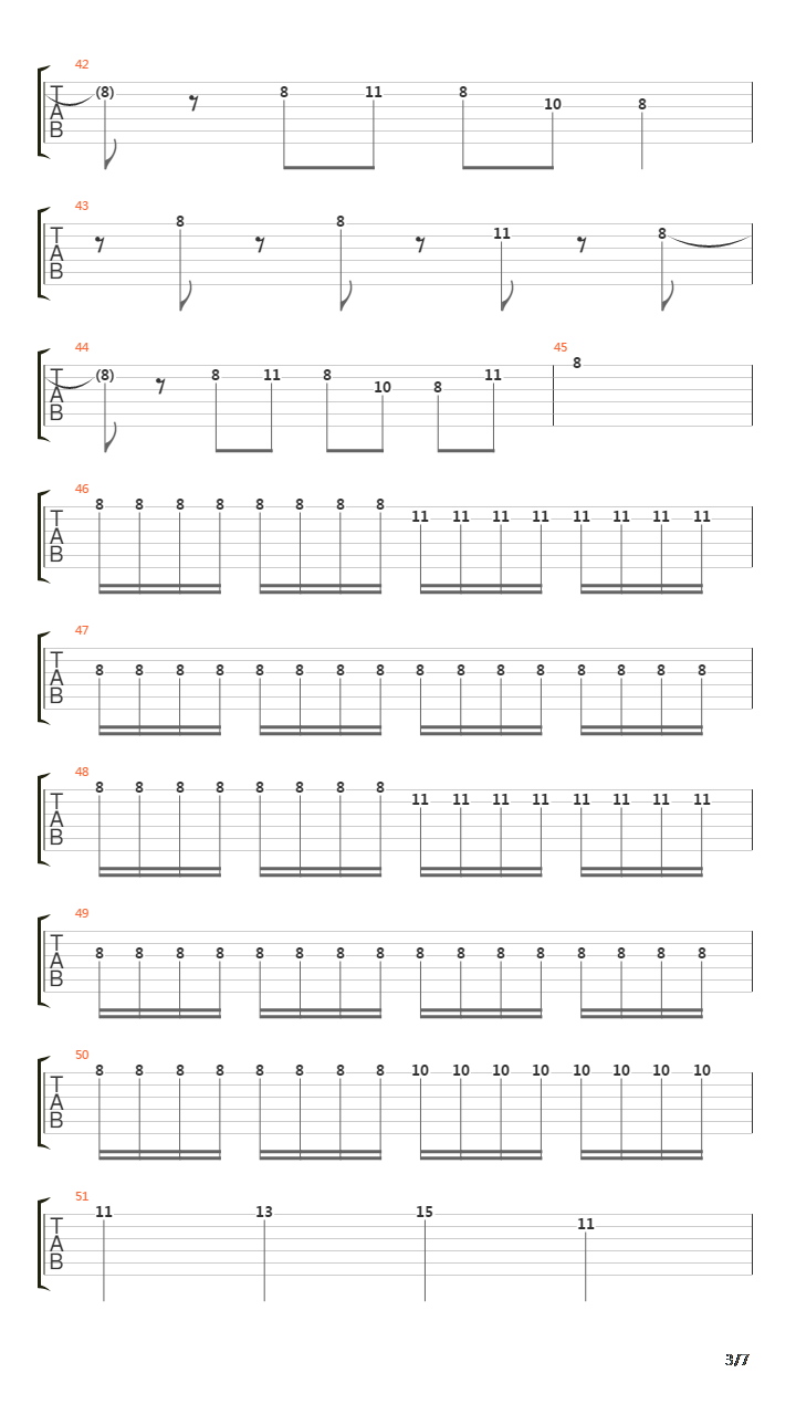 Proof吉他谱