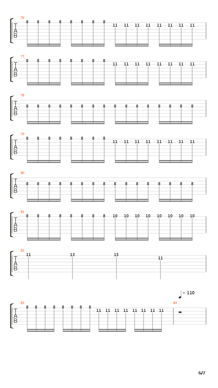 Proof吉他谱