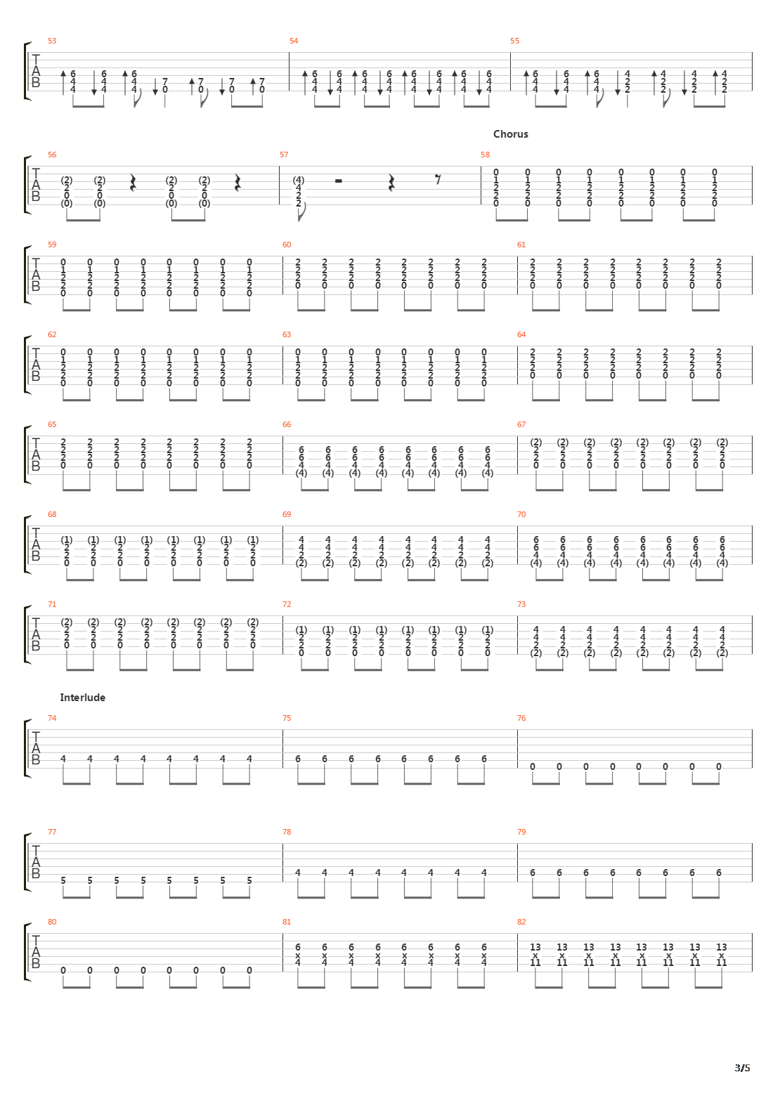 Where The Lines Overlap (Alt Backups)吉他谱