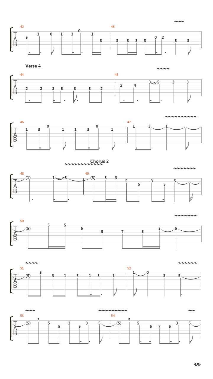 Magasin吉他谱