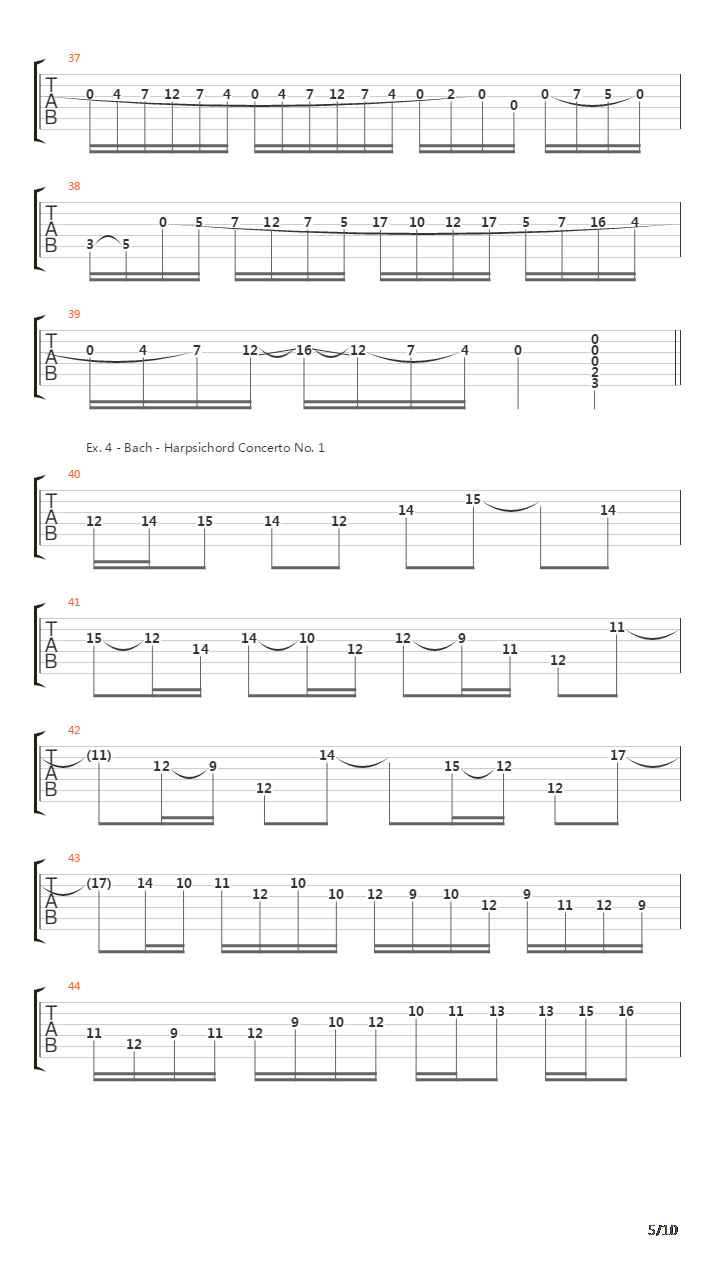 Guitar From Mars - Classical Incomplete吉他谱