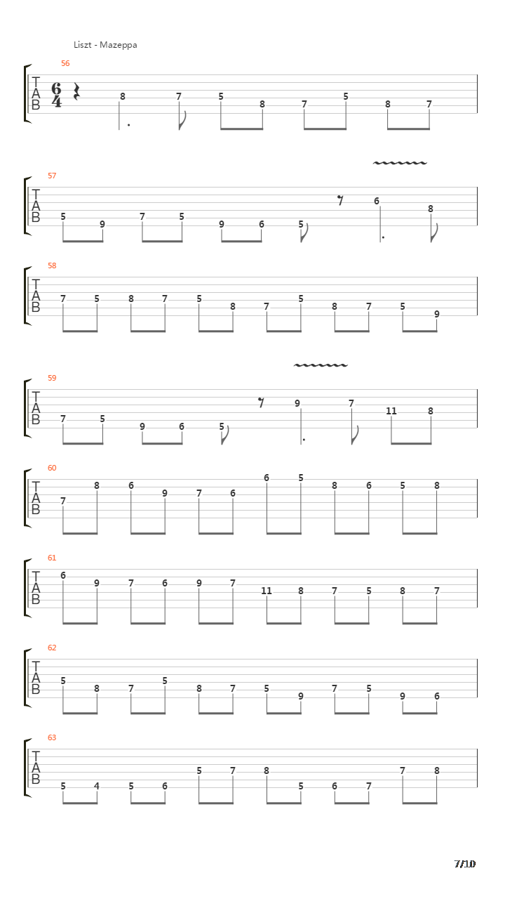 Guitar From Mars - Classical Incomplete吉他谱