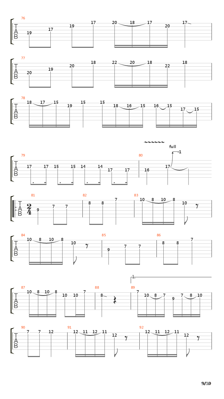 Guitar From Mars - Classical Incomplete吉他谱