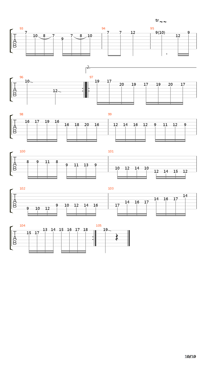 Guitar From Mars - Classical Incomplete吉他谱