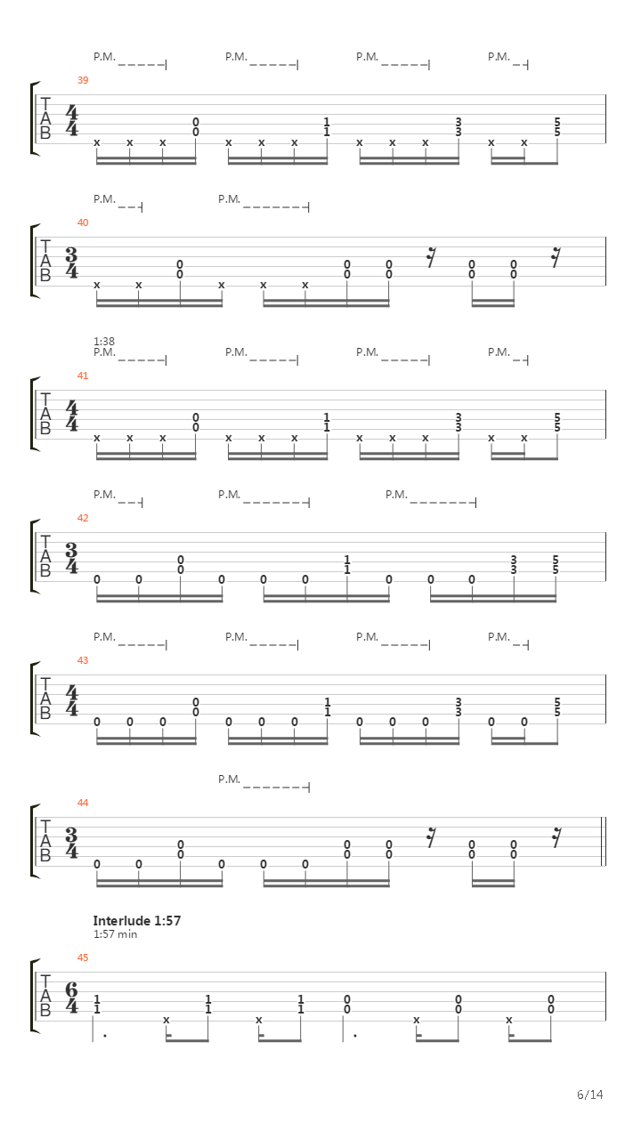 Take My Time(2716)吉他谱