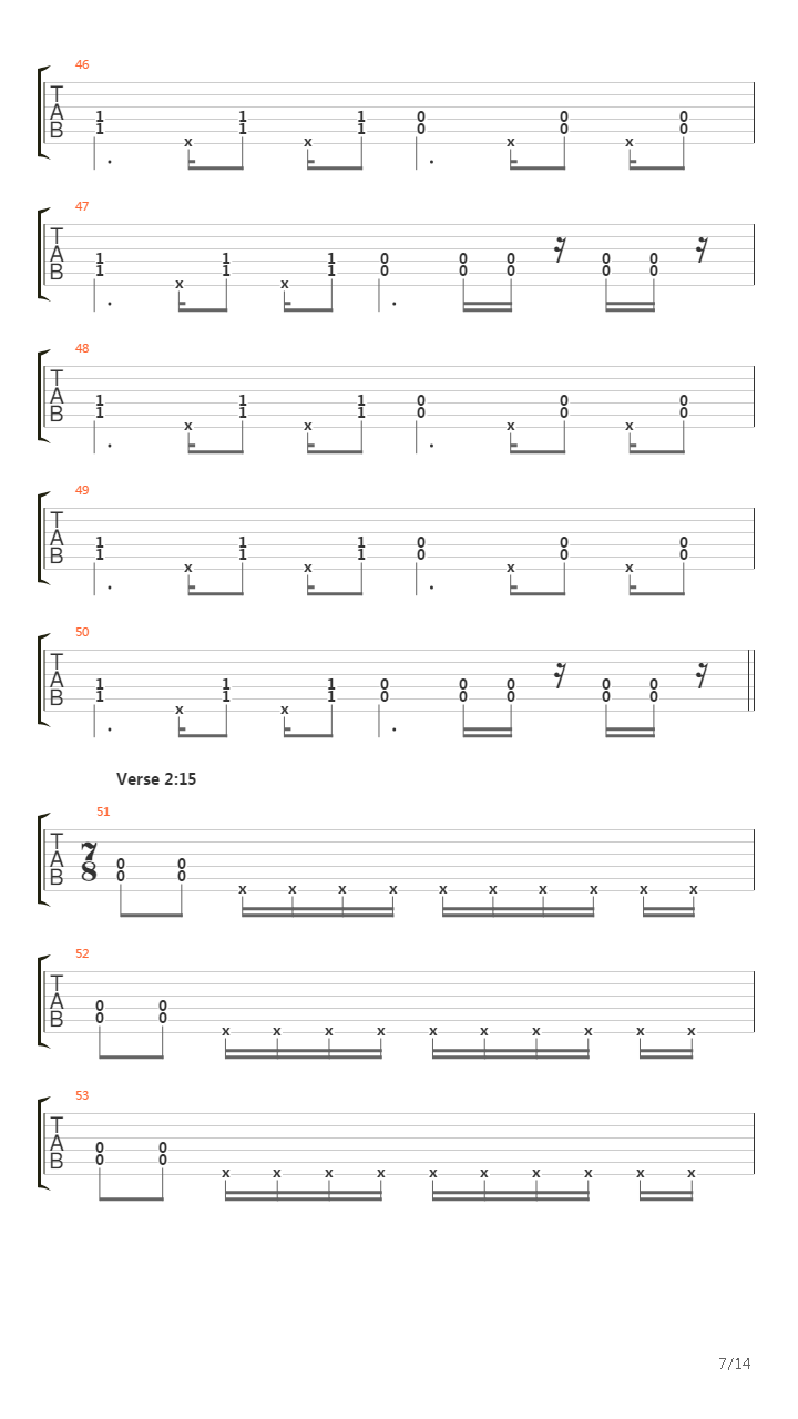 Take My Time(2716)吉他谱