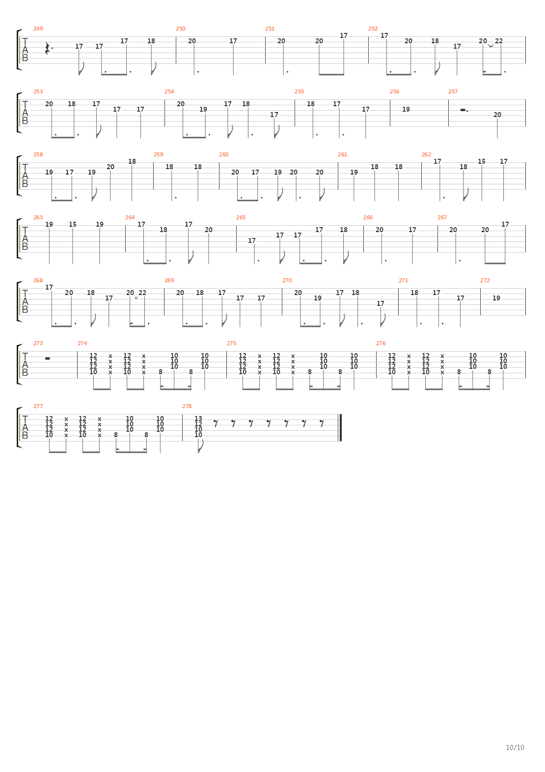 The Lizards吉他谱