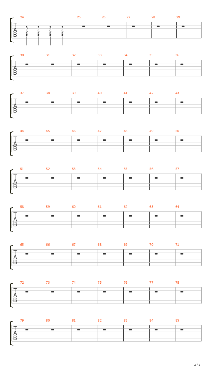 May These Noises Startle You In Your Sleep Tonight吉他谱