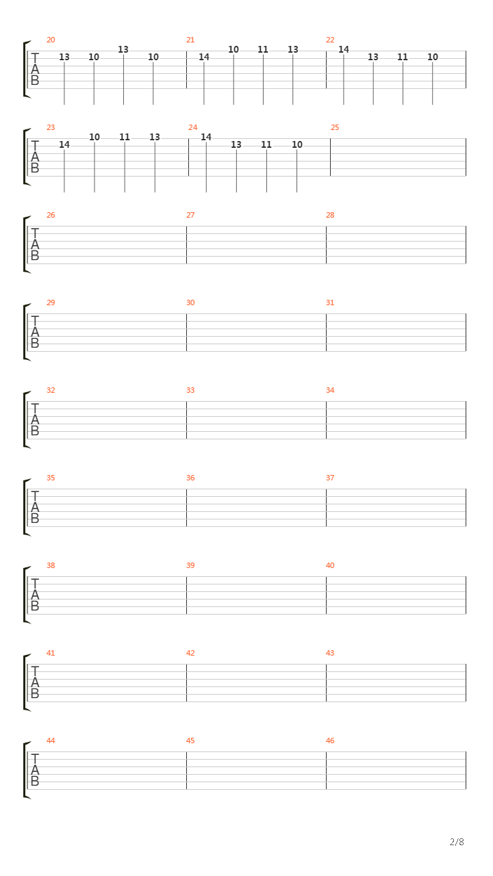 May These Noises Startle You In Your SleepHell Above吉他谱