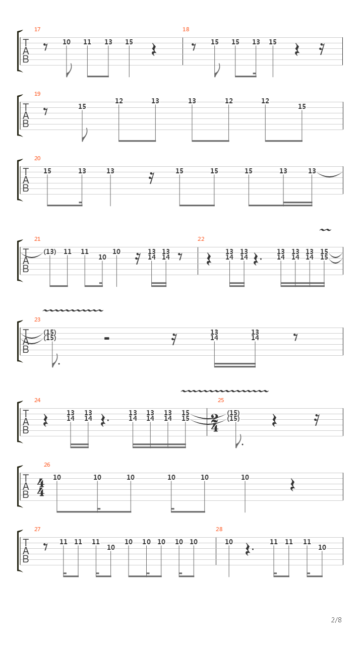 Les Bronzes Font Du Ski吉他谱