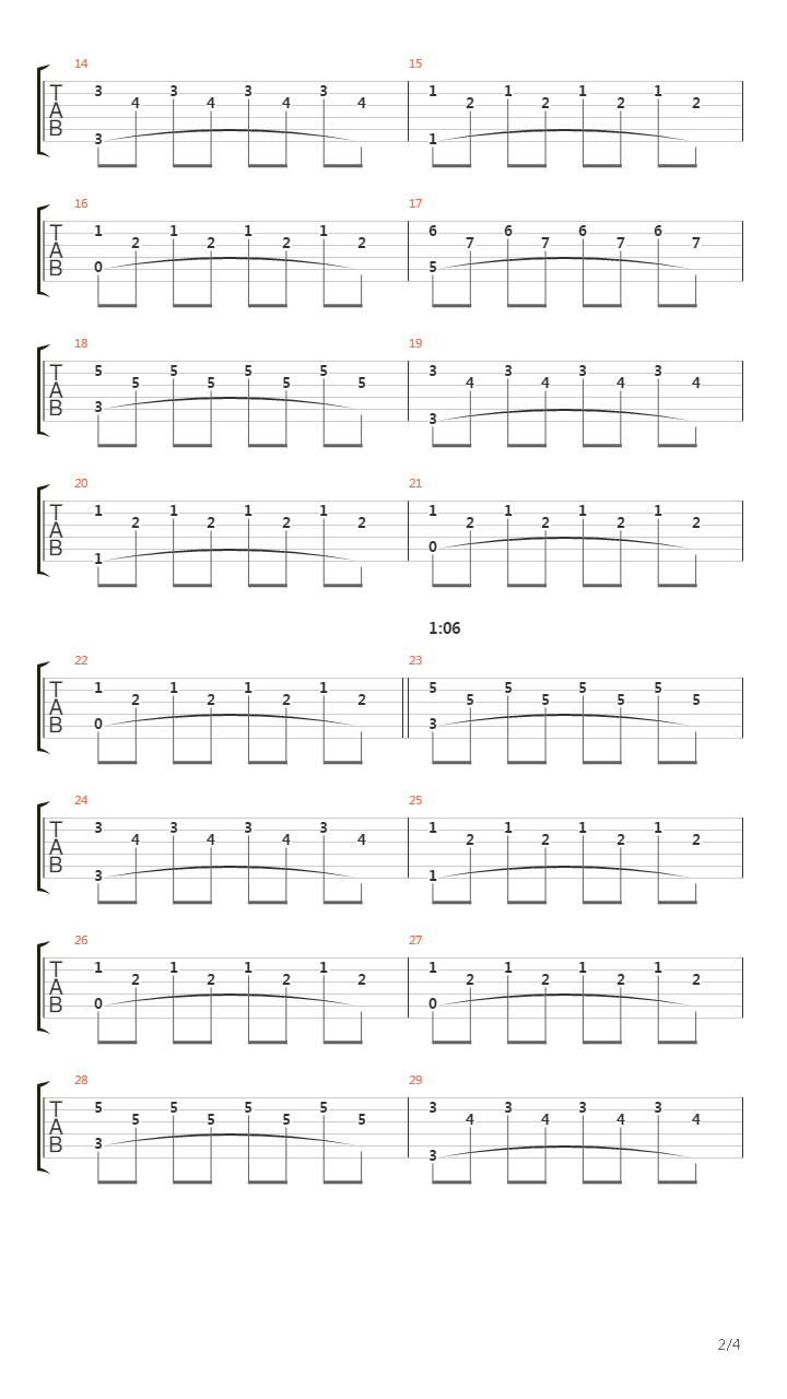 Mr Nobody(Main Theme)吉他谱