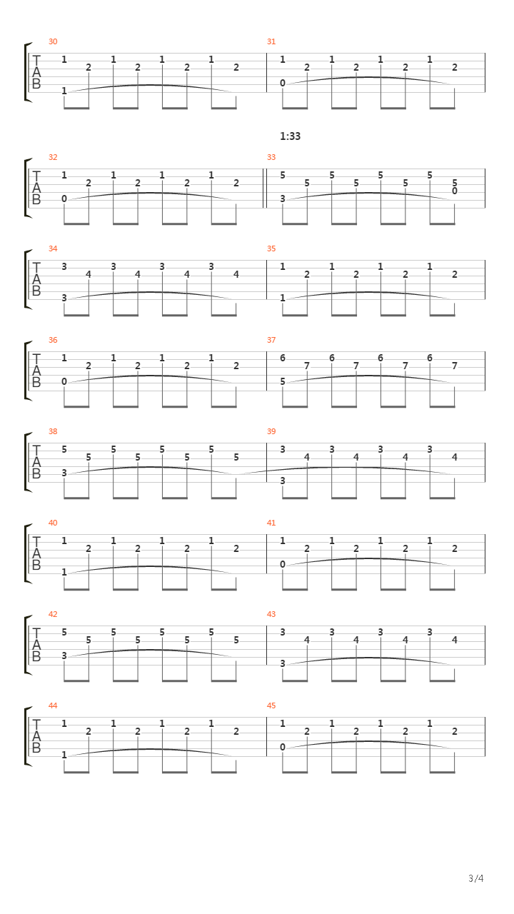 Mr Nobody(Main Theme)吉他谱