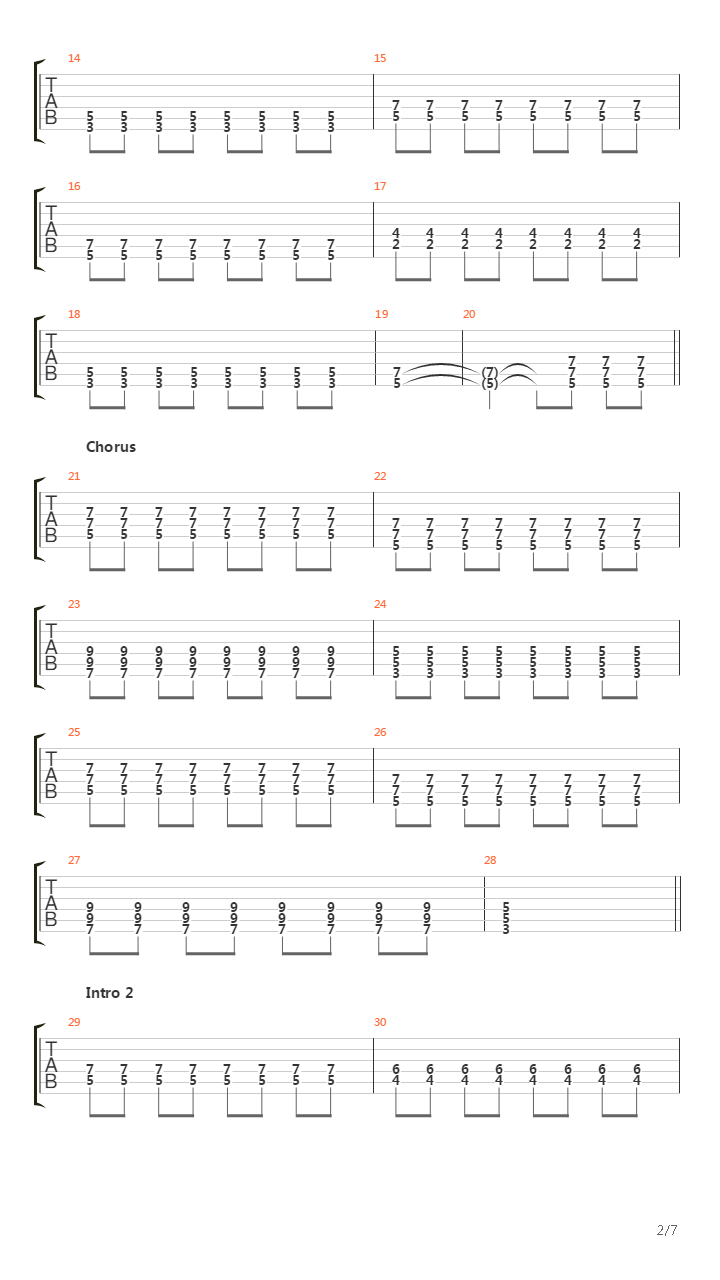 Sin Ti吉他谱