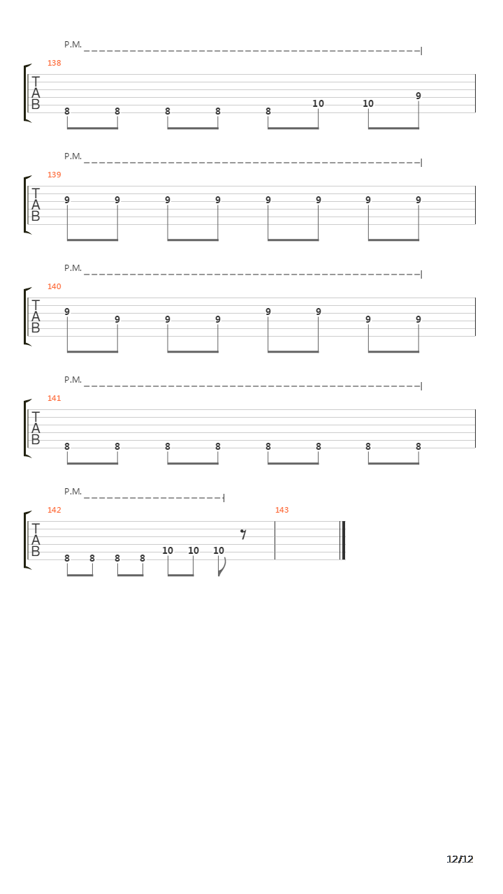 Pulsos吉他谱