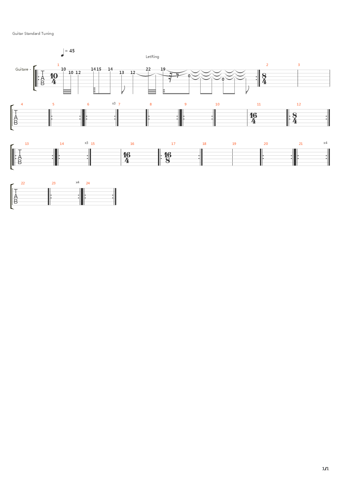 Russia On Ice吉他谱