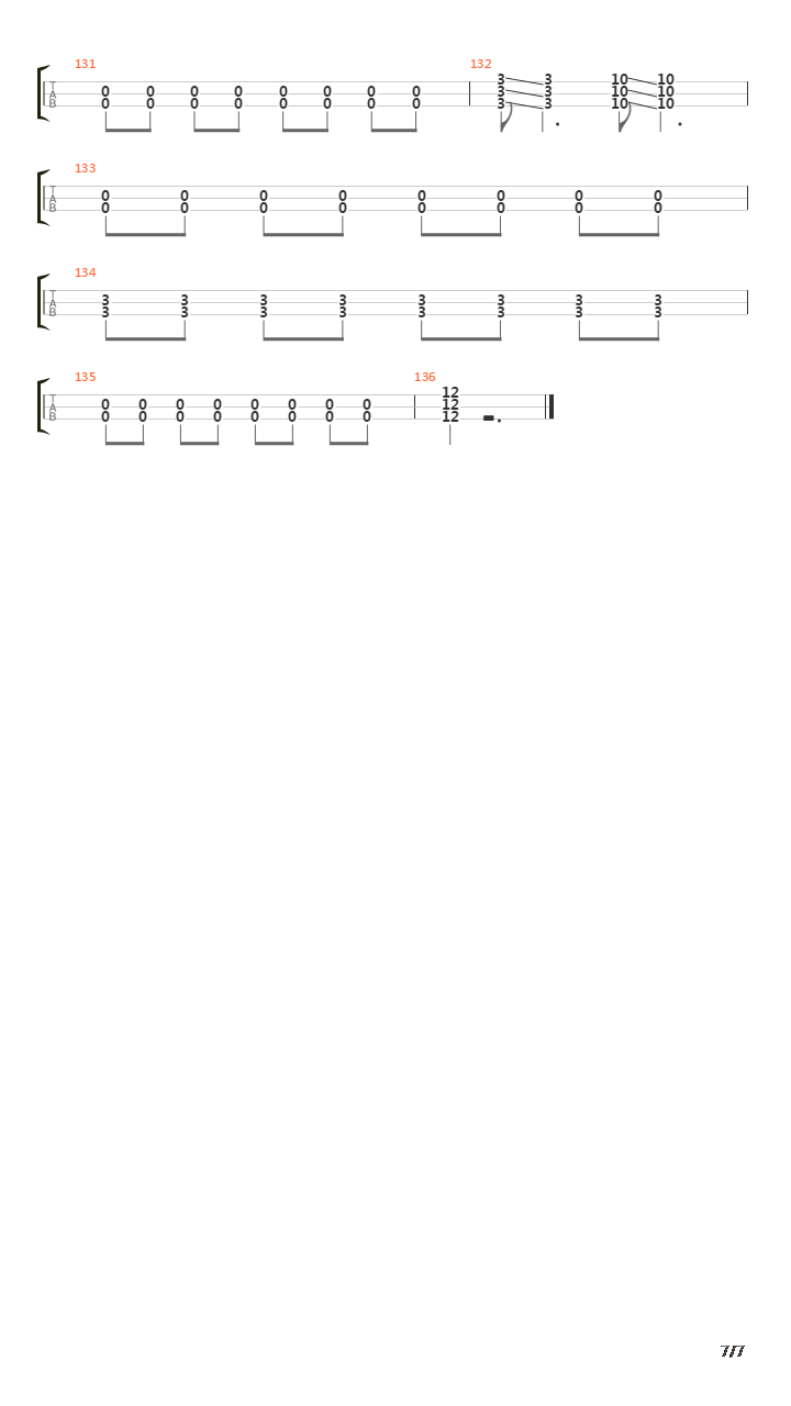 5500 Miles吉他谱