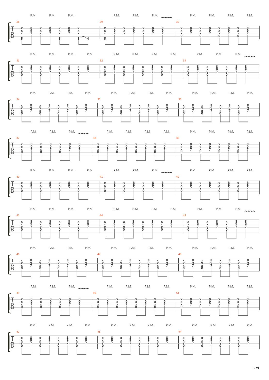 Eternal Consumption Engine吉他谱